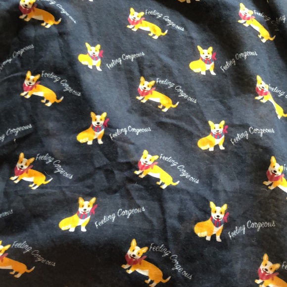 Bass Accessories - NWT Bass “Feeling Corgeous “  Corgi dog themed  long scarf
